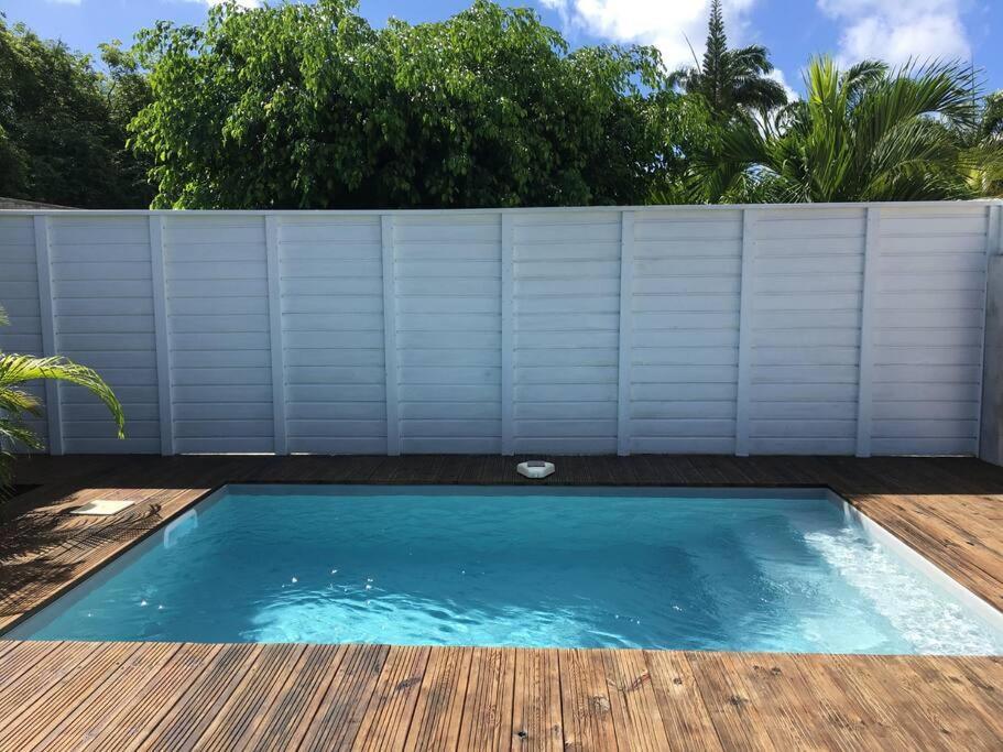 Villa avec piscine privée Saint-Francois  Extérieur photo