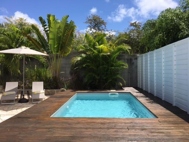 Villa avec piscine privée Saint-Francois  Extérieur photo