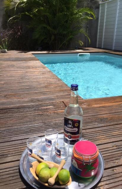 Villa avec piscine privée Saint-Francois  Extérieur photo